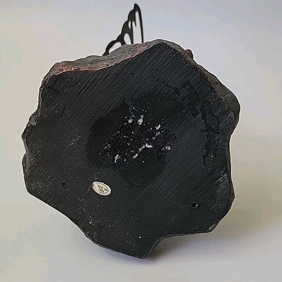 Bronze Resin Seated Fairy Atop Mushroom Caps Figurine Enchanted Fantasy Magical - Picture 8 of 11